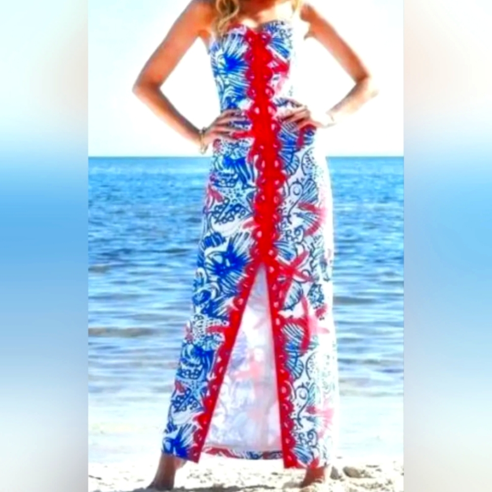 Lilly Pulitzer Angela SSS Maxi dress